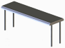 Настольная полка Optima Shelf 083/I наклонная