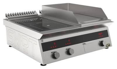 Плита индукционная комбинированная SMART INDUCTION K74-35KRN (с грилем)