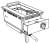 Фритюрница встраиваемая Apach Chef Line SLDI7FRIE4S15