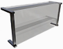 Настольная полка Optima Shelf 083/2 двухярусная