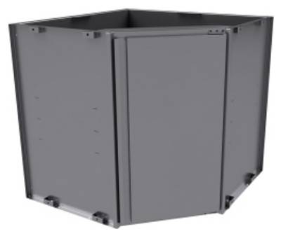 Модуль нейтральный угловой внешний BSV-inox BNAE6-90