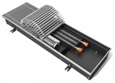 Внутрипольный конвектор длиной 30 см - 1 м Techno Vent KVZV 250-85-800